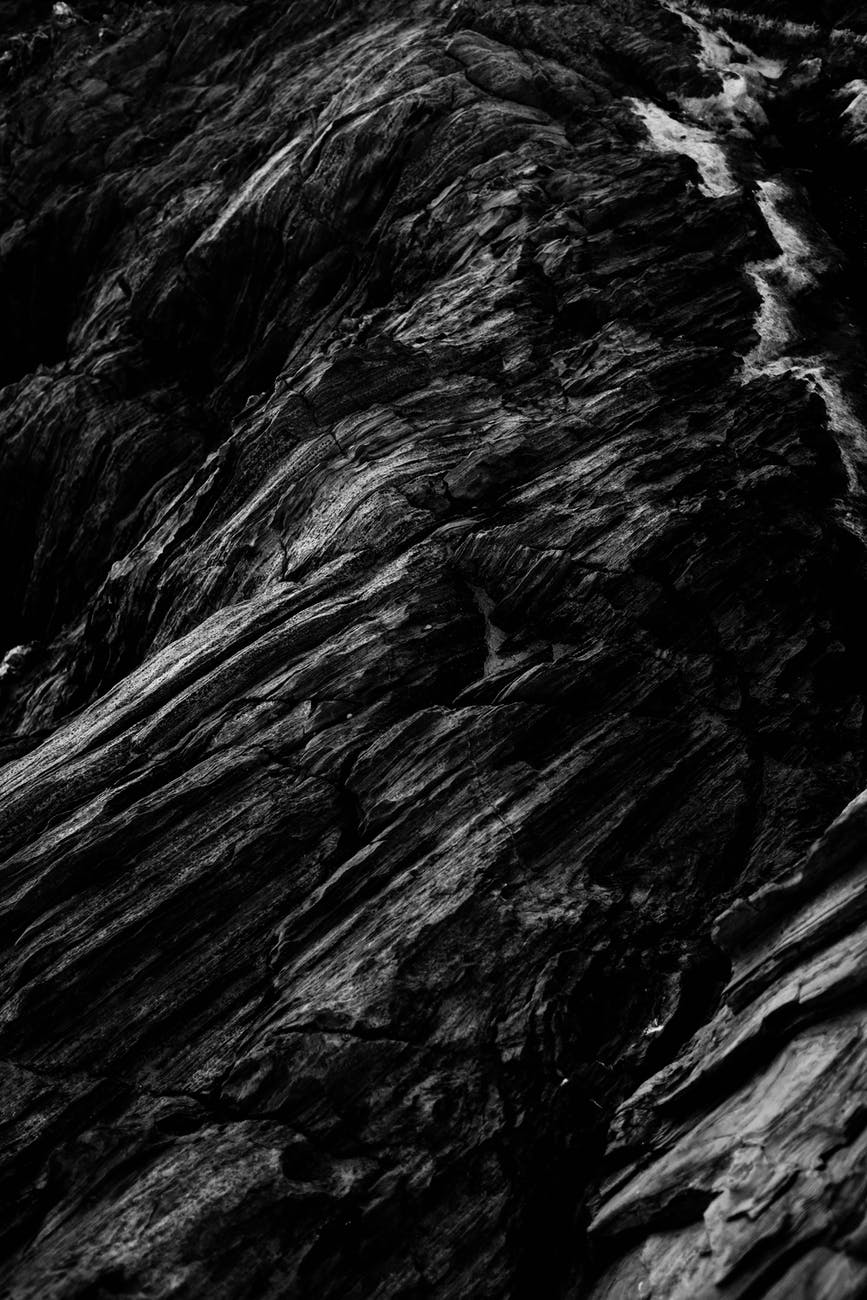 gray rock rough surface
